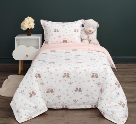 Постельное бельё детское "Sofi de Marko" Медвежата Сатин, 1,5 спальный
