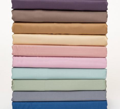 Простыня на резинке "VANILLA BRILLIANT GRASS" Тенсел, 160х200х40