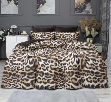 Постельное белье с одеялом "Kazanov.A." Роберто Франко Premium (капучино трюфель) Велюр/Egypt Cotton, Семейный