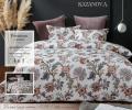 Постельное белье с одеялом "Kazanov.A." Бьянка (роза антика) Велюр/Egypt Cotton, Евро
