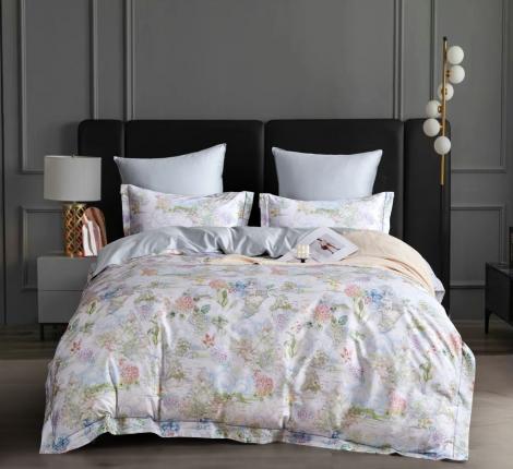 Постельное белье "Asabella" 2232-7 Мако-Сатин, Семейный