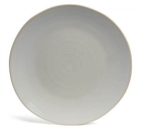 Набор тарелок обеденных 4 штуки BRONCO "CONCEPT", диаметр 27,5 см (бежевый)