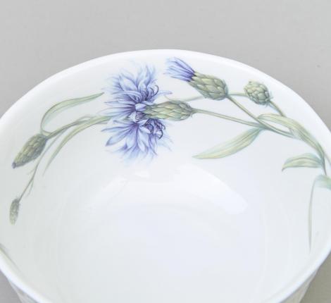 Столовый сервиз "ВАСИЛЬКИ" на 6 персон, 23 предмета