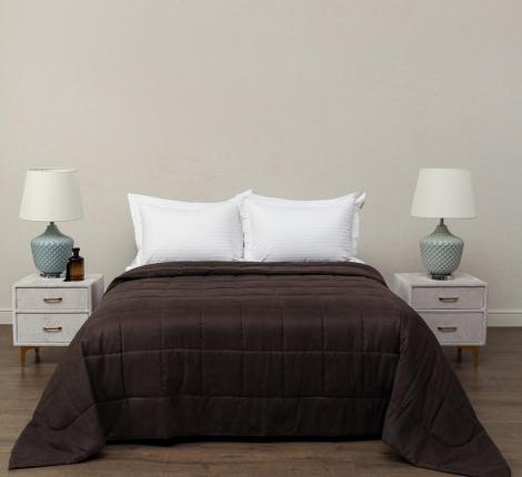 Покрывало "Sofi de Marko" Доминико (шоколад) Канвас, 240х260