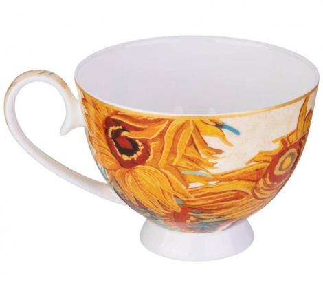 Чайная пара "ПОДСОЛНУХИ" (В. ВАН ГОГ), 250 мл