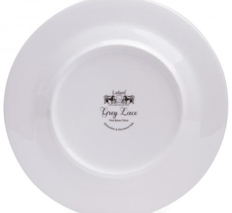 Набор посуды обеденный "GREY LACE" на 4 персоны, 12 предметов