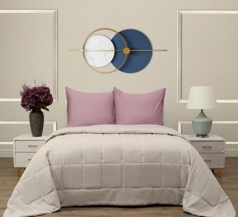 Покрывало "Sofi de Marko" Доминико (серо-лиловый) Канвас, 160х220