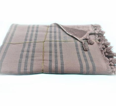 Полотенце для сауны Maison D'or "VIOLETTA" 100х200, пыльная роза