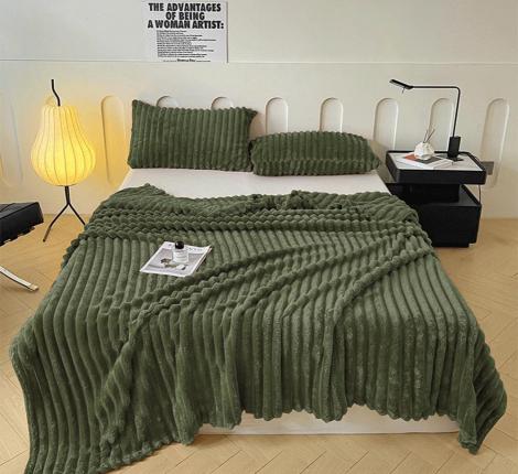 Плед "Cristelle" Stripe premium CST2022-11 Фланель, 200x220