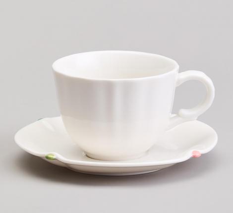 Чайный набор "SUNDAY" микс на 2 персоны, 4 предмета (220 мл)