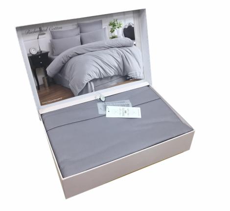 Постельное бельё "Maison D'or" RICHMOND  Сатин Евро, серый