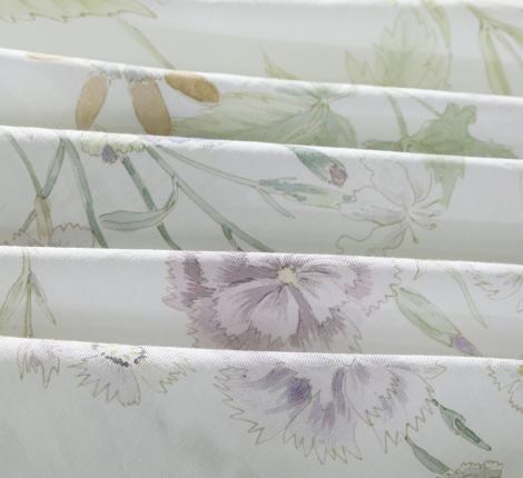 Постельное белье "Asabella" 2340-6 Сатин, Евро