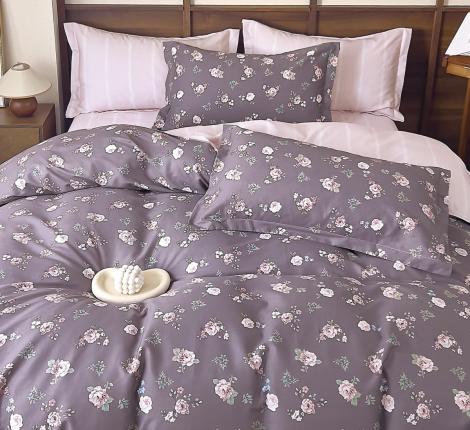 Постельное белье "Kazanov.A." Долорес (капучино) Сатин, Евро