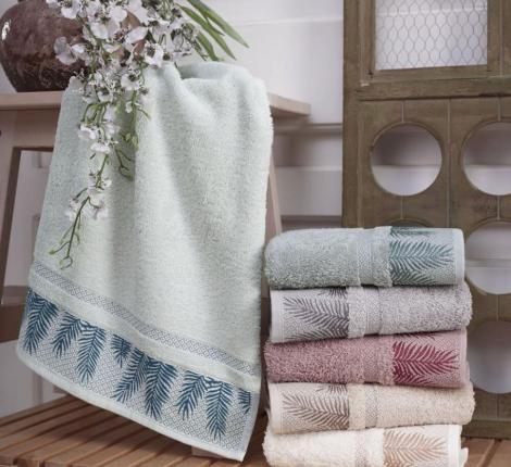 Полотенце махровое "DO&CO" 70х140 (1/1 ) CALI, бежевый