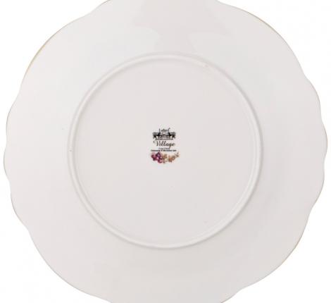 Набор обеденных тарелок 2 шт. &quot;VILLAGE&quot; ИНЖИР 85-1885, диаметр 25,5 см