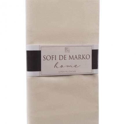 Наволочка "Sofi de Marko" Мармис (кремовая) Сатин, 50х70