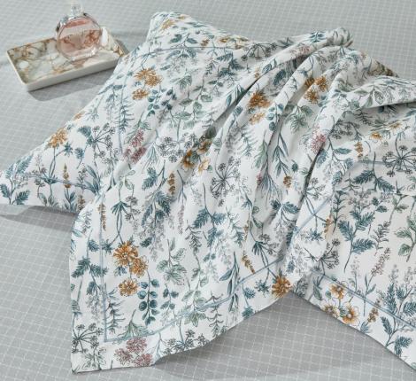 Постельное белье с одеялом "Asabella" 2223-OMP Сатин, Евро