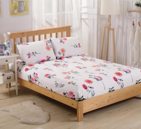 PCT-R-196 Простынь сатин на резинке печатная, 180x200