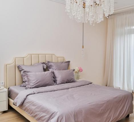 Постельное бельё Luxberry "DAILY BEDDING" Cатин ДеЛюкс 1,5 спальный, французский серый