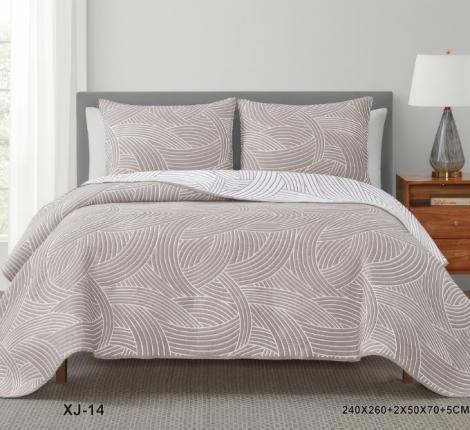 Покрывало XJ-14, Евро (240х260) 2 наволочки (50х70)