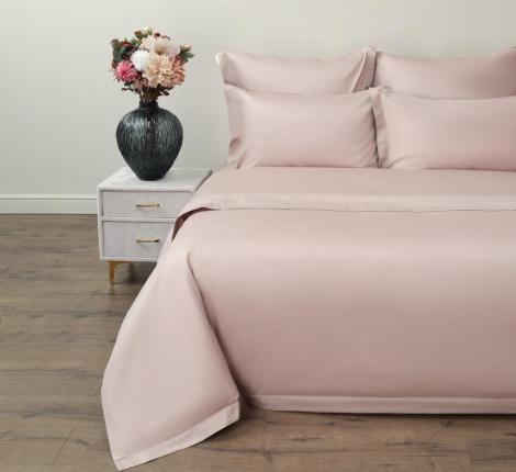 Постельное белье "Sofi de Marko" Иоланда (бежевая роза) Сатин, Евро