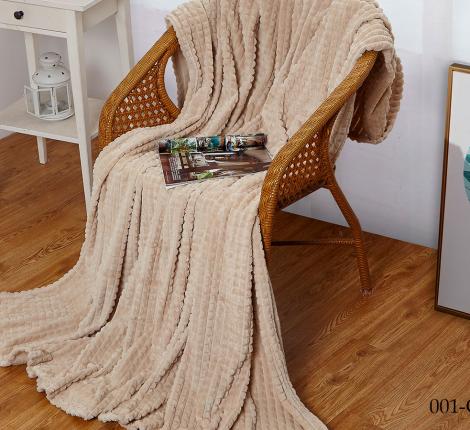 Плед "Cleo" CARRE 200/001-CR Велсофт, 200х220