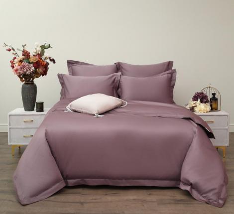 Постельное белье "Sofi de Marko" Моно (мокко) Сатин ДеЛюкс, Евро