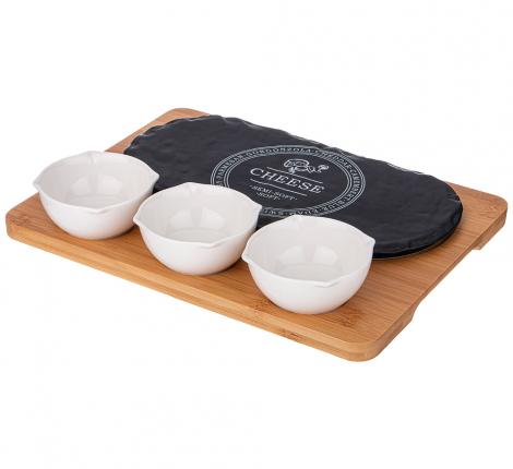 Набор для сыра "FROMAGE" 5 предметов, 31*23,5*1,5 см