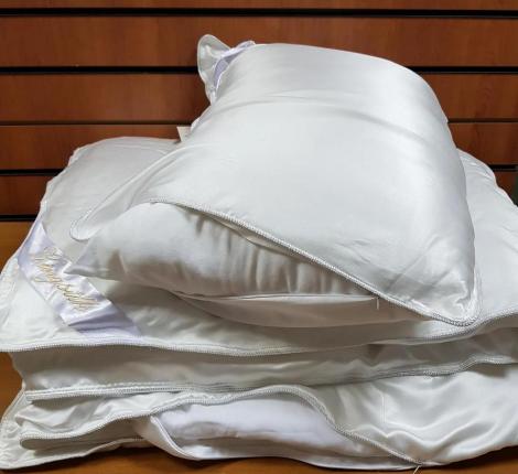 Подушка шёлковая "Kingsilk" Luxury LAA-50-1,1-Bel, 50х70 (белый)