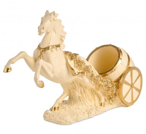 Подставка под бутылку "ЛОШАДЬ", 40,5*13,8*21 см