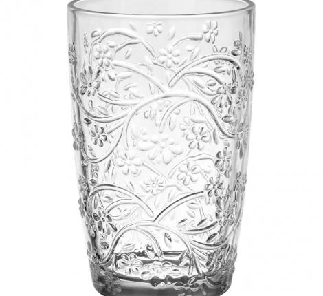 Набор стаканов 4 штуки "BLOSSOM", 370 мл