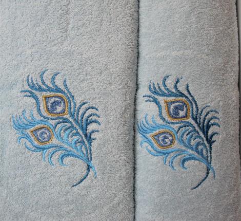 Набор махровых полотенец &quot;KARTREKS&quot; 2шт (50х90, 70х140) ROMANTIK 57.020