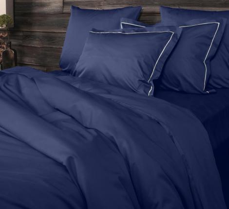 Постельное белье Primavelle Luxe-сатин "BARATTO" синий, 2 спальный (70х70-2шт.)