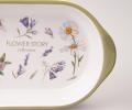 Блюдо-шубница "FLOWER STORY", 28*17,5*4,5 см