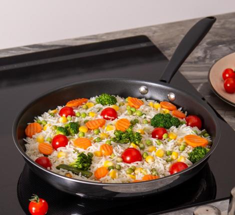 Сковорода AGNESS "IRON CHEF", диаметр 28 см