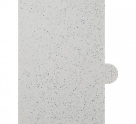 Набор кухонных ножей (5 шт.), 4 доски и подставка "AGNESS", чёрный мрамор