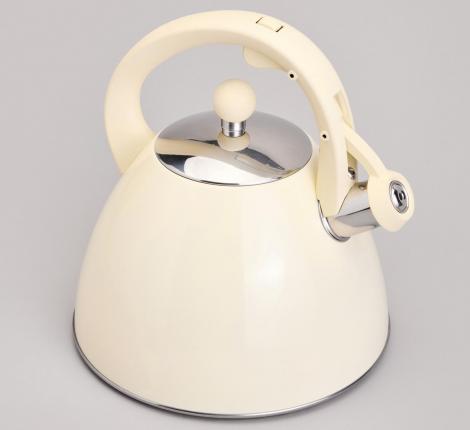 Чайник со свистком и мерной шкалой "AGNESS" 940-022, 3,2 л