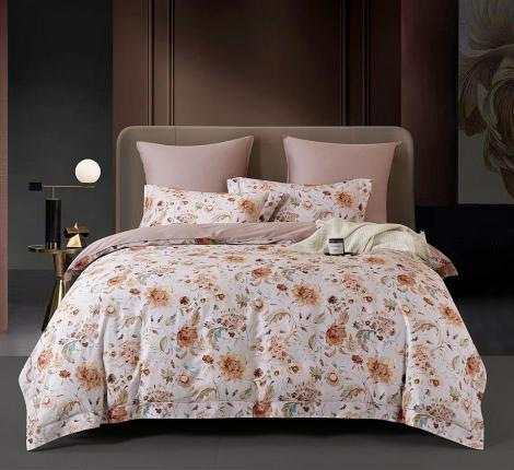 Постельное белье "Asabella" 2264-6 Мако-Сатин, Евро