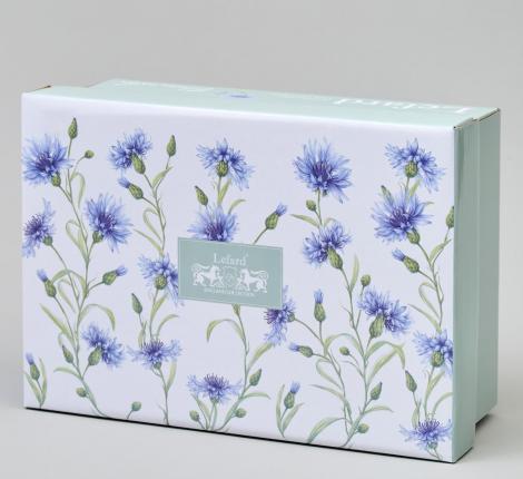 Чайный набор "ВАСИЛЬКИ" 760-826 на 2 персоны, 4 предмета (250 мл)