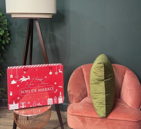 Полушка декоративная "Sofi de Marko" Адора (хаки) Велюр, 55х55