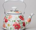 Чайник  "БЕЛЫЕ МАКИ", 1,5 л