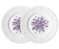 Набор закусочных тарелок 2 штуки "LILAC" 760-848, диаметр 20,5 см