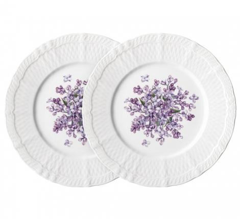 Набор закусочных тарелок 2 штуки "LILAC" 760-848, диаметр 20,5 см