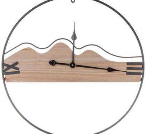 Часы настенные кварцевые "LOFT" 105-231, диаметр 60 см