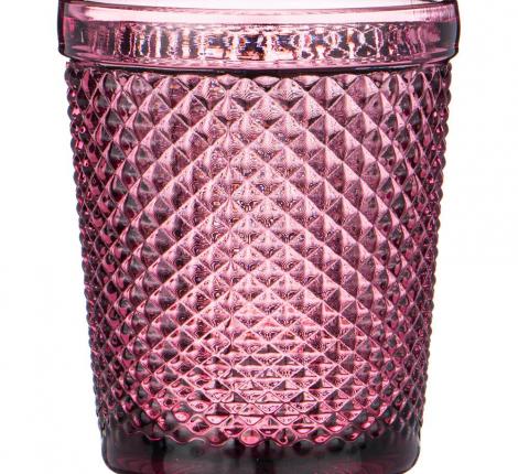 Набор стаканов для воды 6 штук "MUZA COLOR" ГРАНАТ 781-162, 280 мл