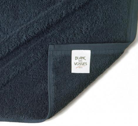 Полотенце махровое "Blanc des Vosges" UNI BLEU CORINTHE (темно-синий), 40х60