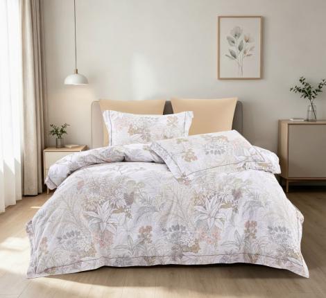 Постельное бельё "Asabella" 2434-6 Фланель, Евро