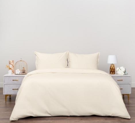 Постельное белье "Siberia" Сэнди (крем) Ранфорс, 2 спальный