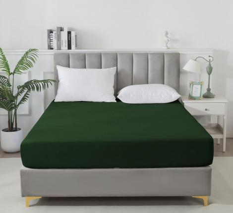 Простыня на резинке Tango SOHO (зелёный), 160x200