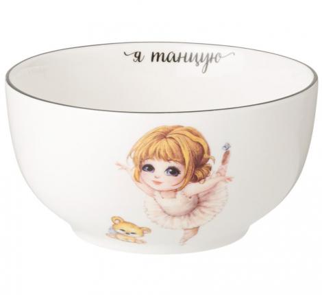 Набор детской посуды "Я ТАНЦУЮ", 3 предмета